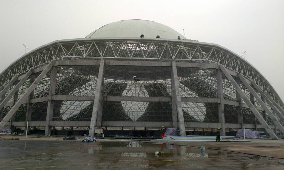 保定温泉馆网架工程